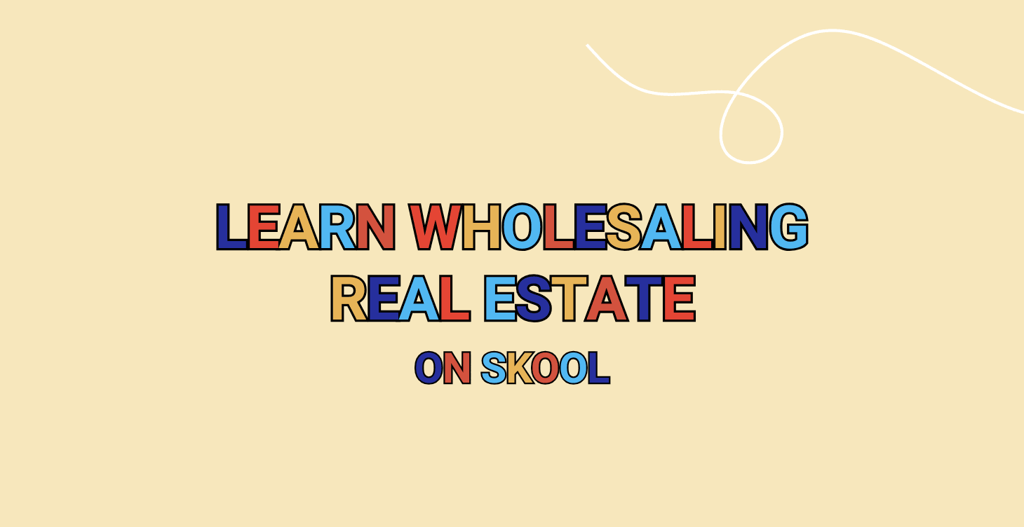 Learn Wholesaling Real Estate cover